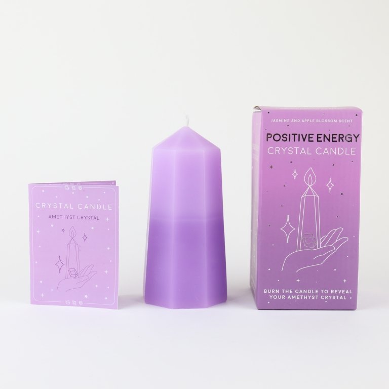 Crystal Candle - Positivity