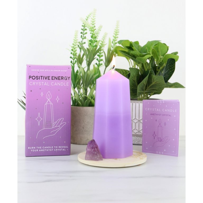 Crystal Candle - Positivity