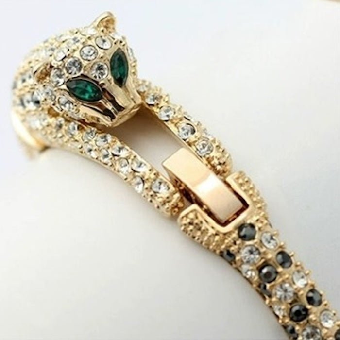 Luxe Cheetah oogverblindende armband