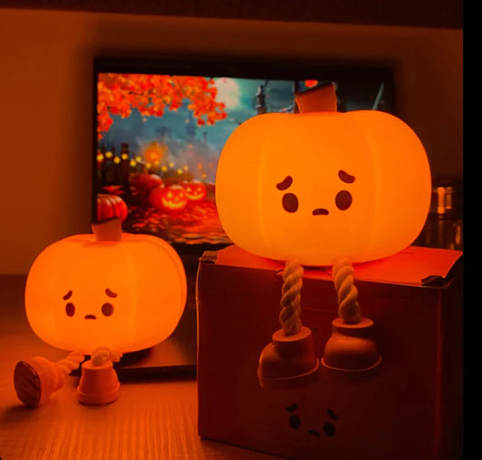 Halloween Pompoen lamp - Bedlampje