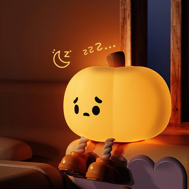 Halloween Pompoen lamp - Bedlampje
