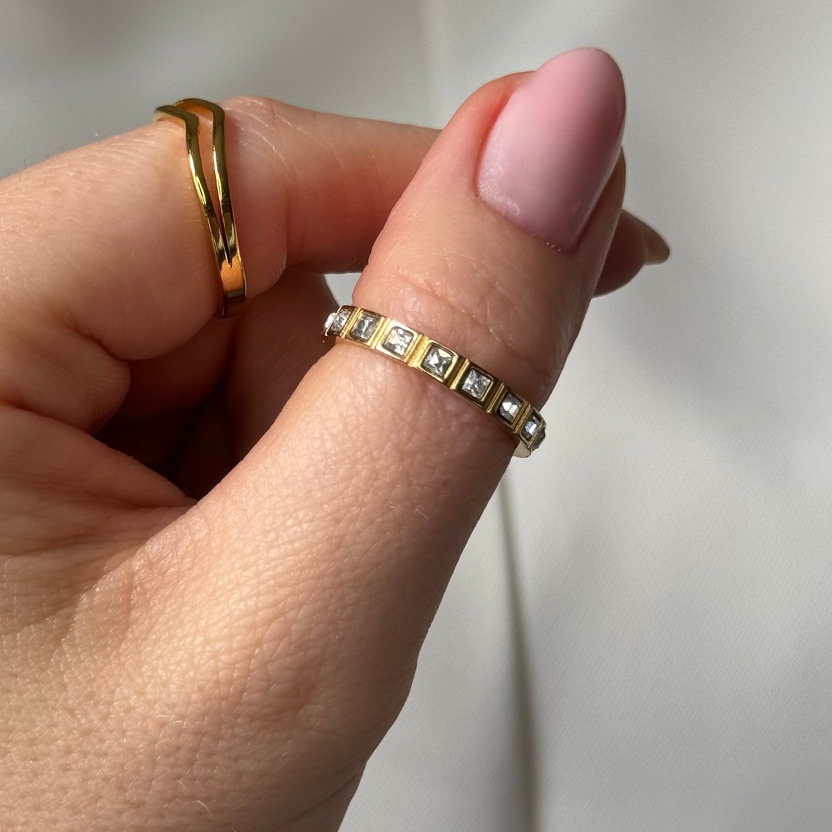 GEWEERSLING Ring | Roestvrij staal | waterafstotend