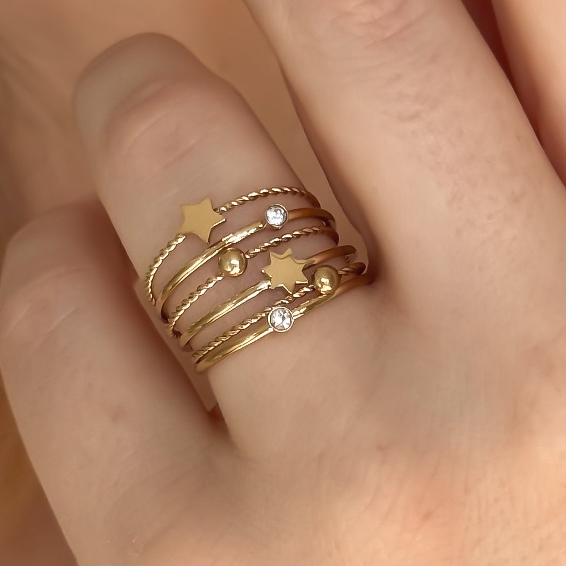 UNIVERSELE Ring | Roestvrij staal | waterafstotend