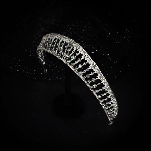 Prinses Koninklijke elegantie kristallen tiara