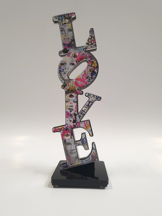 Acrylic Love vertical giftbox