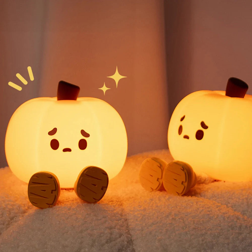 Halloween Pompoen lamp - Bedlampje