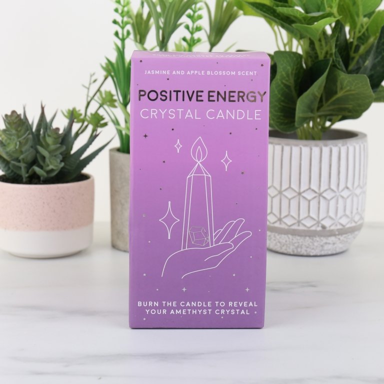 Crystal Candle - Positivity