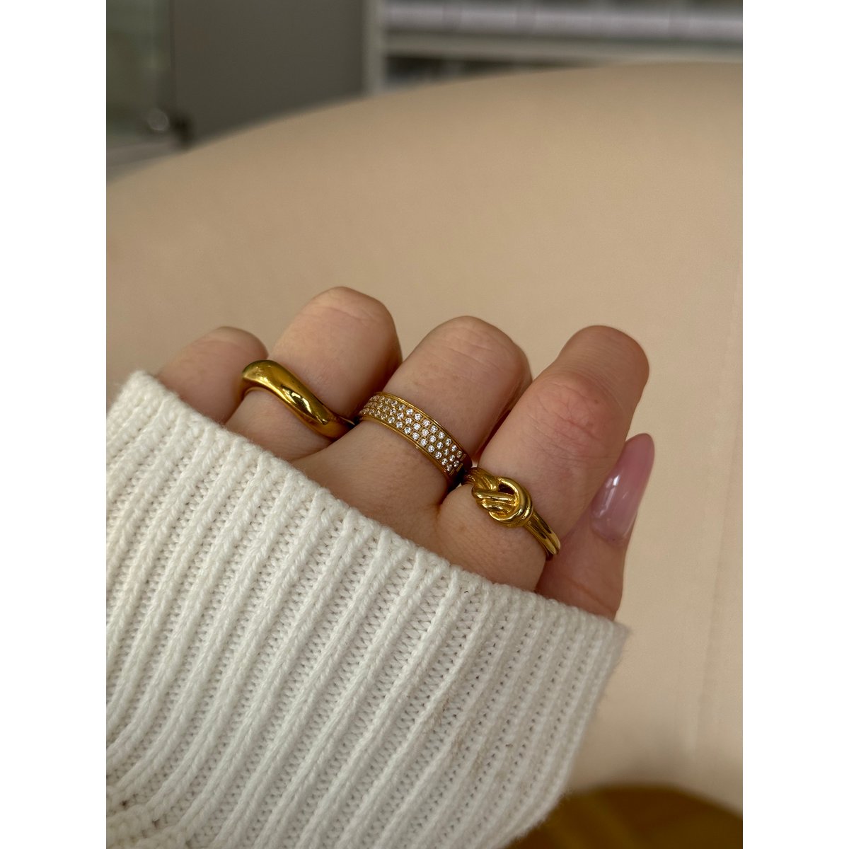 GLAM-ring | Roestvrij staal | waterafstotend
