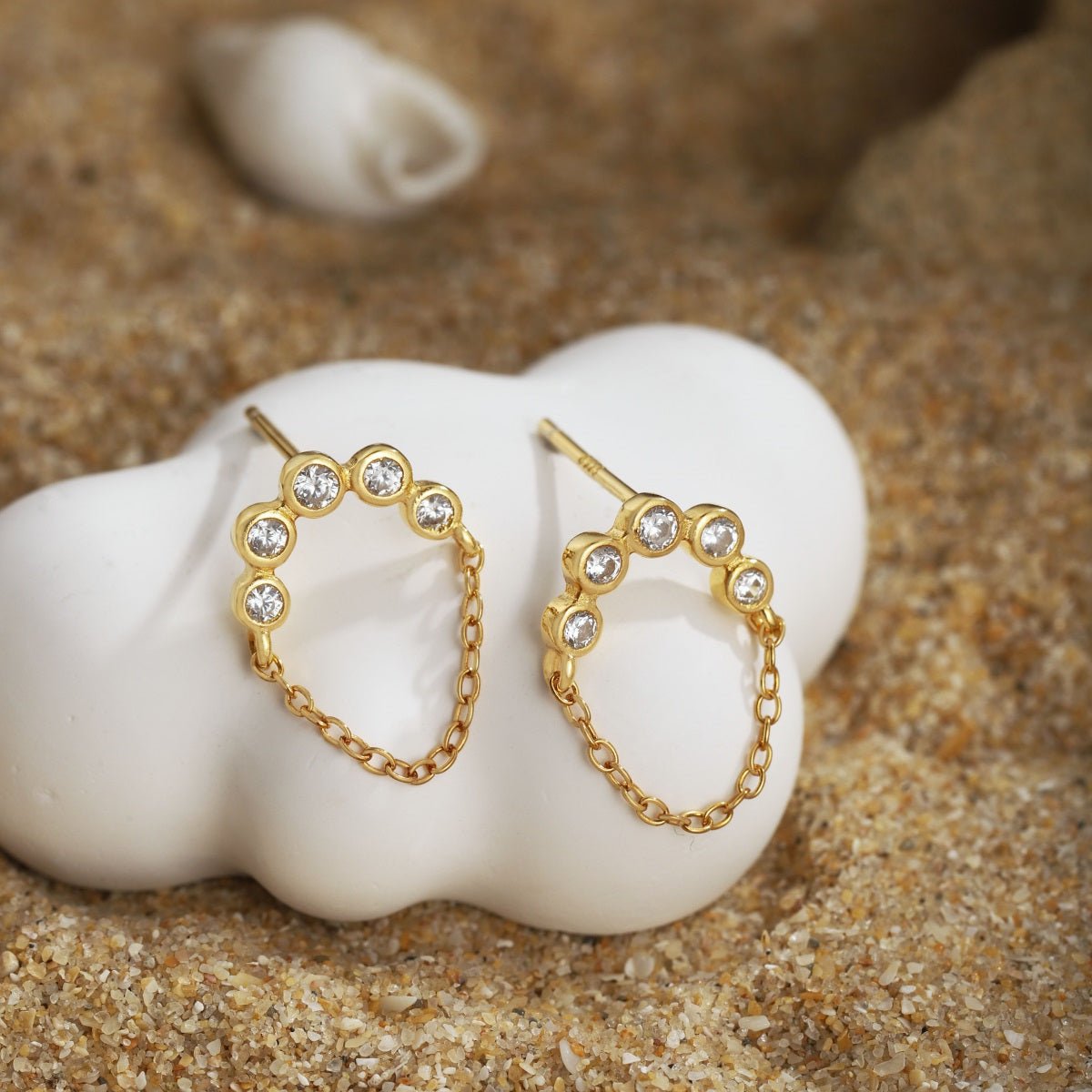 ETERNA oorknopjes | Sterling zilver