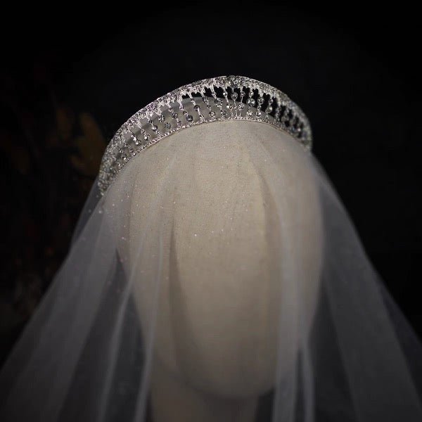 Prinses Koninklijke elegantie kristallen tiara
