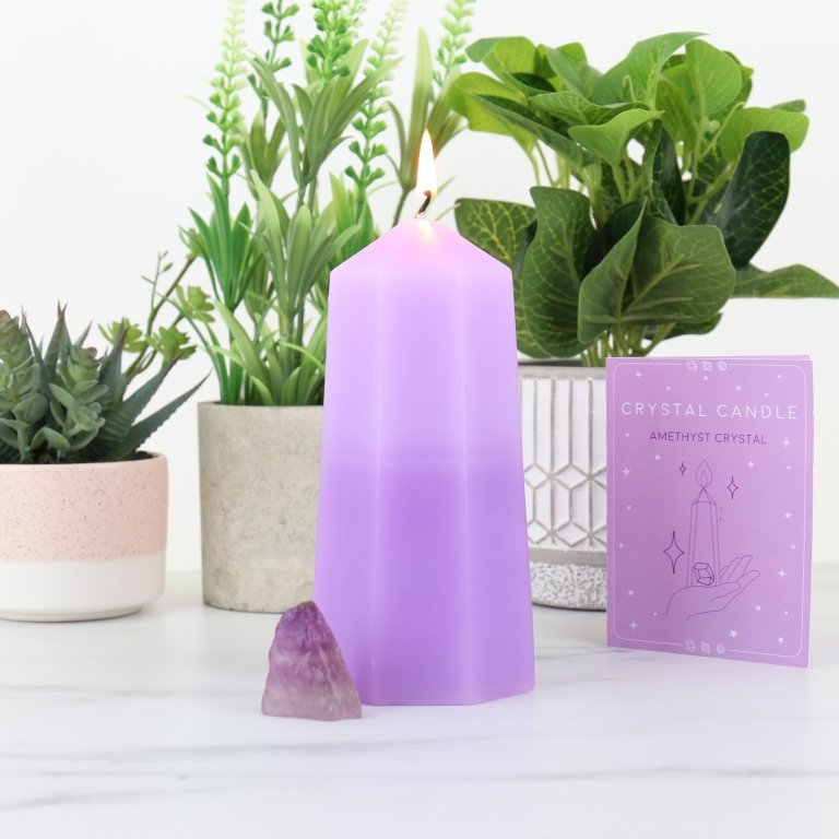 Crystal Candle - Positivity