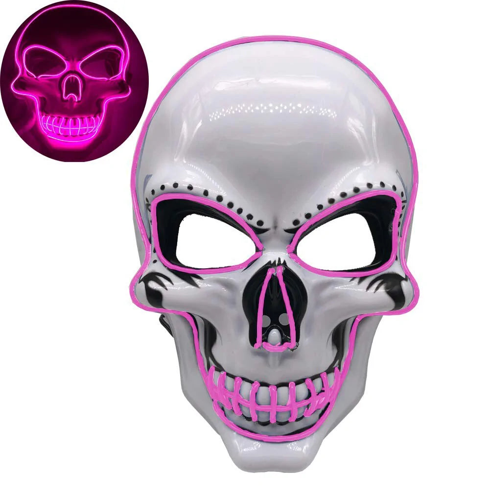 Skeleton Halloween Masker - Kostuum accessoires halloween