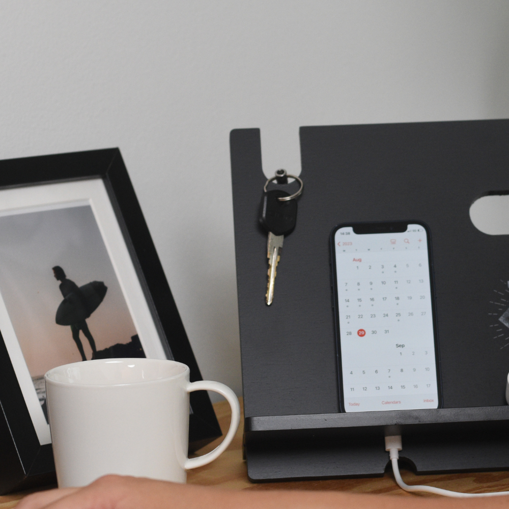 Houten Bureau Organizer