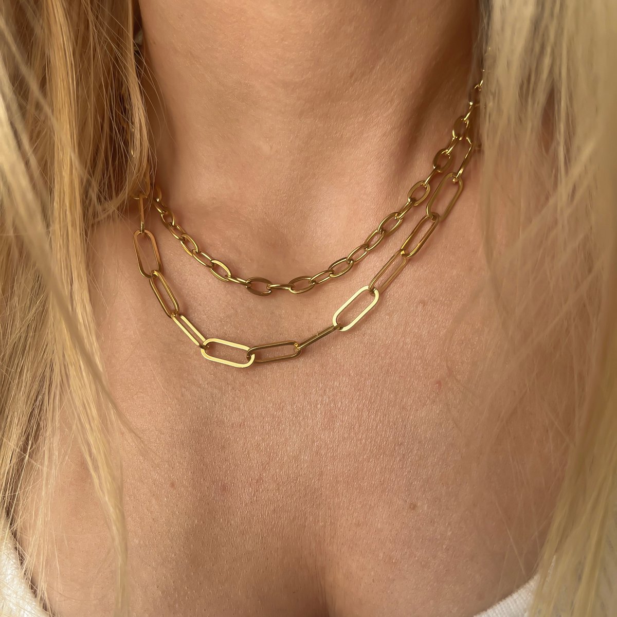 LIBERTÀ ketting | Roestvrij staal | waterafstotend
