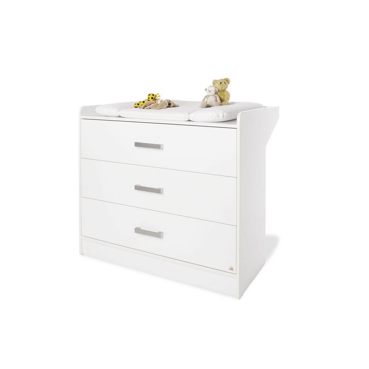 Kwekerij 'Viktoria' breed
3 delen: ledikant, brede commode, 2-deurs kledingkast