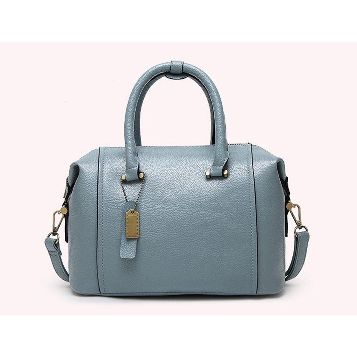 AnBeck vintage handvat tas/schoudertas met schouderband
