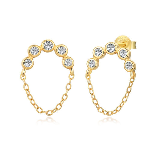 ETERNA oorknopjes | Sterling zilver