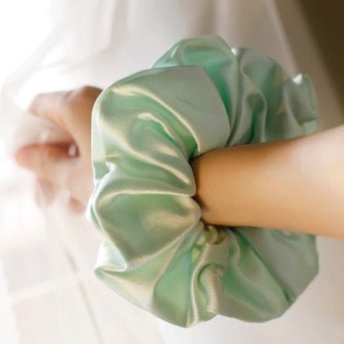 100% Zijden Scrunchie Set - 19 momme - Een set van 3