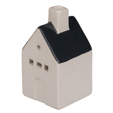 Keramieken huisje voor theelichtjes/wierookkegels