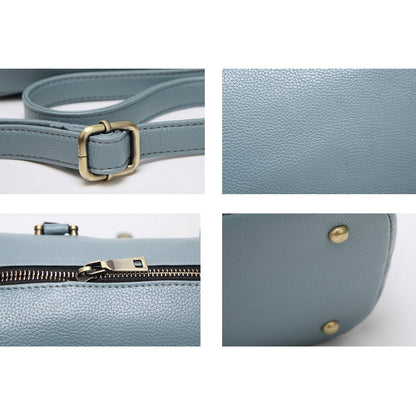 AnBeck vintage handvat tas/schoudertas met schouderband