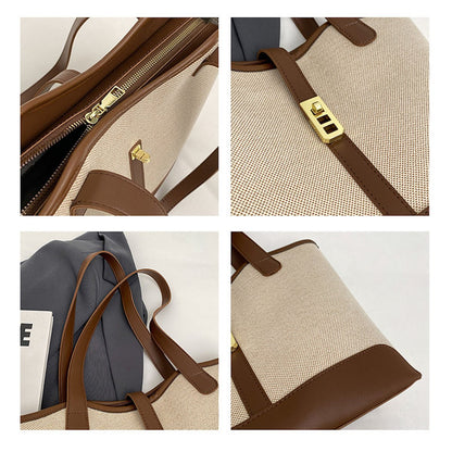 AnBeck 'Be classy' canvas schoudertas