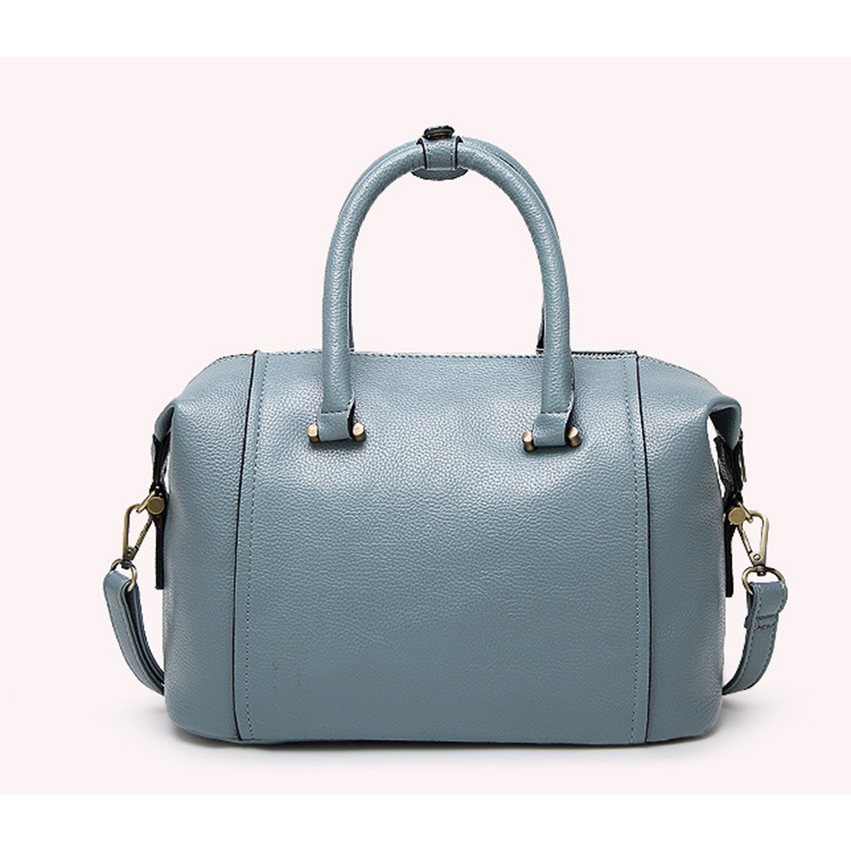 AnBeck vintage handvat tas/schoudertas met schouderband