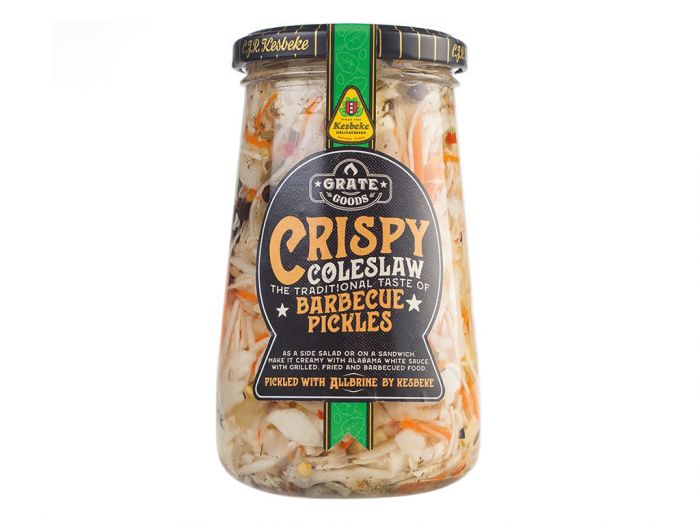 Crispy Coleslaw Barbecue Pickles 325 gram - Knapperige Koolsalade Augurken