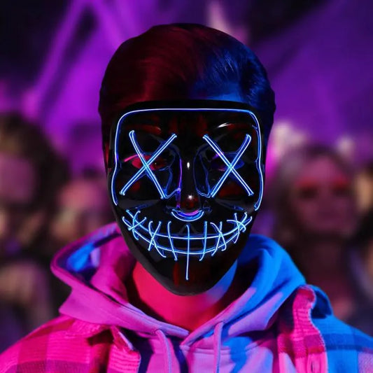 Halloween LED Masker - kostuum accessoires