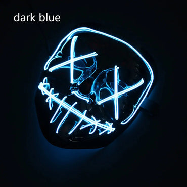 Halloween LED Masker - kostuum accessoires