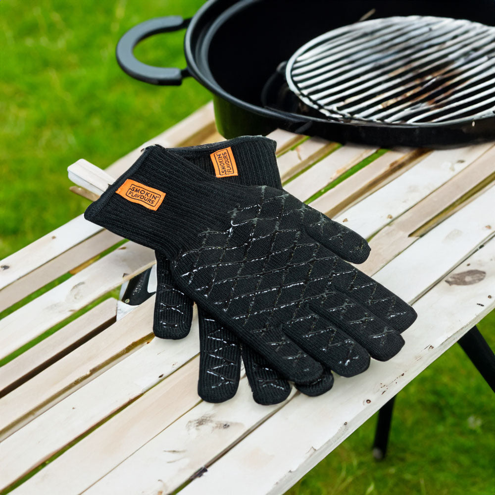 BBQ Gloves Smokin' Flavours | Hittebestendig | Veilig Grillen en Roken